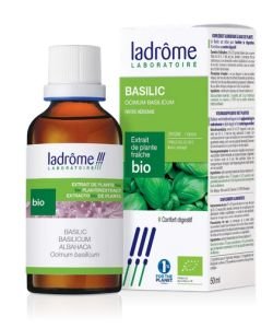 Basilic - extrait de plante fraîche BIO, 50 ml